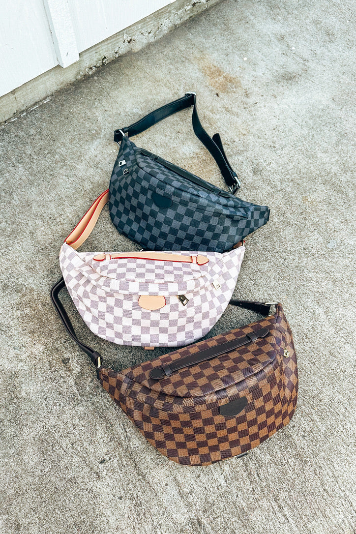LuLu Checkered Bum Bag  3 COLORS – Haute Stuff Boutique