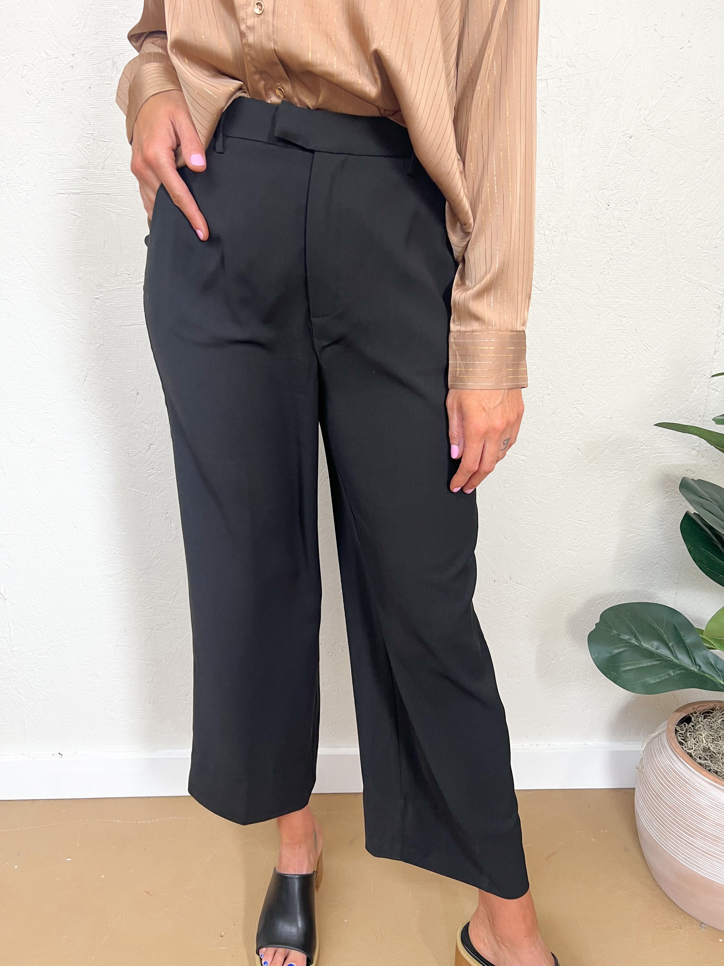 All Business Black Dress Pant Haute Stuff Boutique